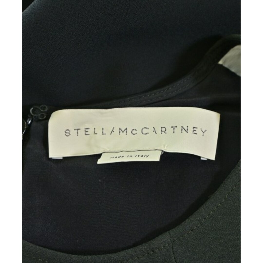 Stella McCartney - STELLA McCARTNEY ワンピース 38(S位) 黒x白 Stella McCartney - STELLA McCARTNEY ワンピース 38(S位) 黒x白