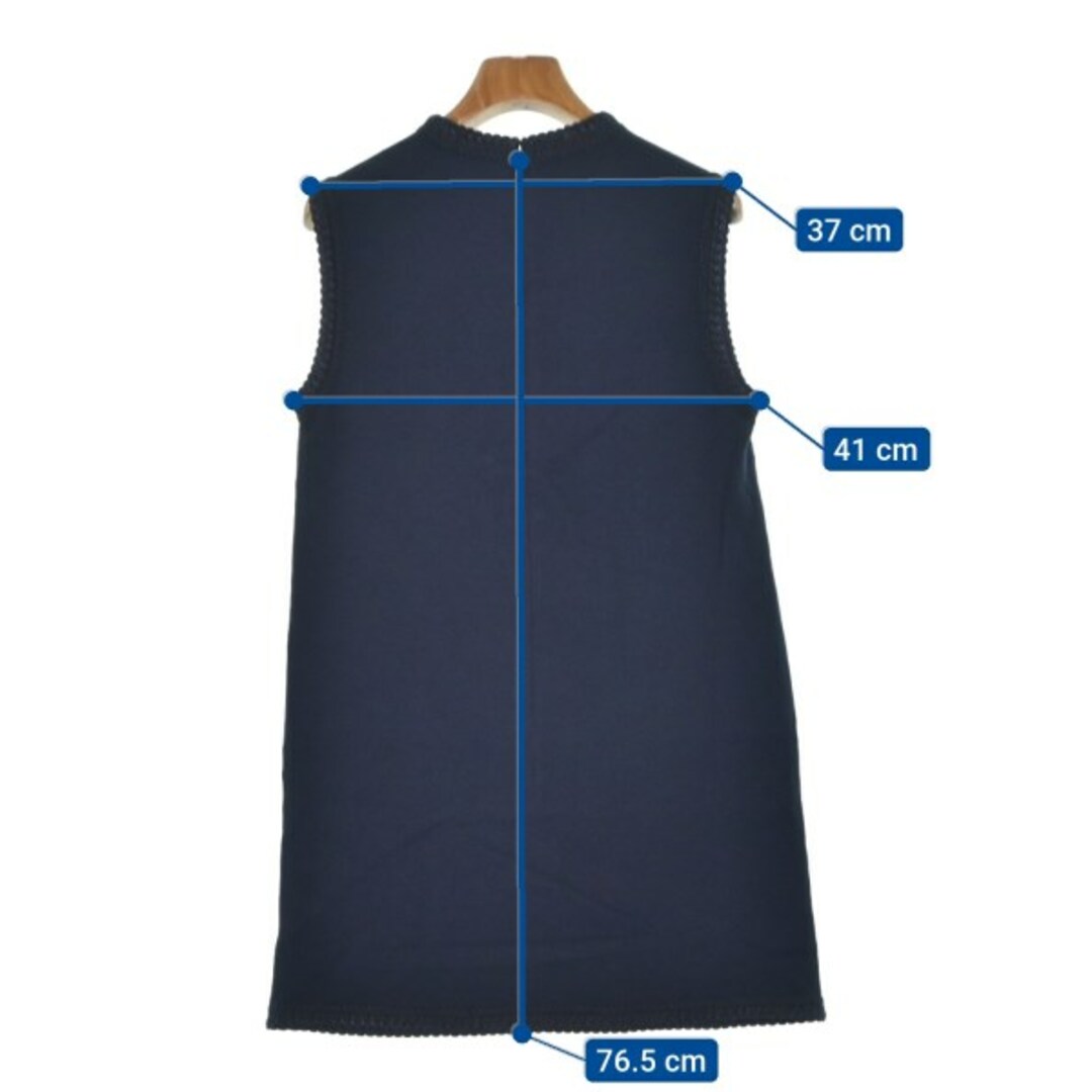 GUCCI - GUCCI グッチ ワンピース 36(XS位) 紺 【古着】【中古 GUCCI - GUCCI グッチ ワンピース 36(XS位) 紺 【古着】【中古