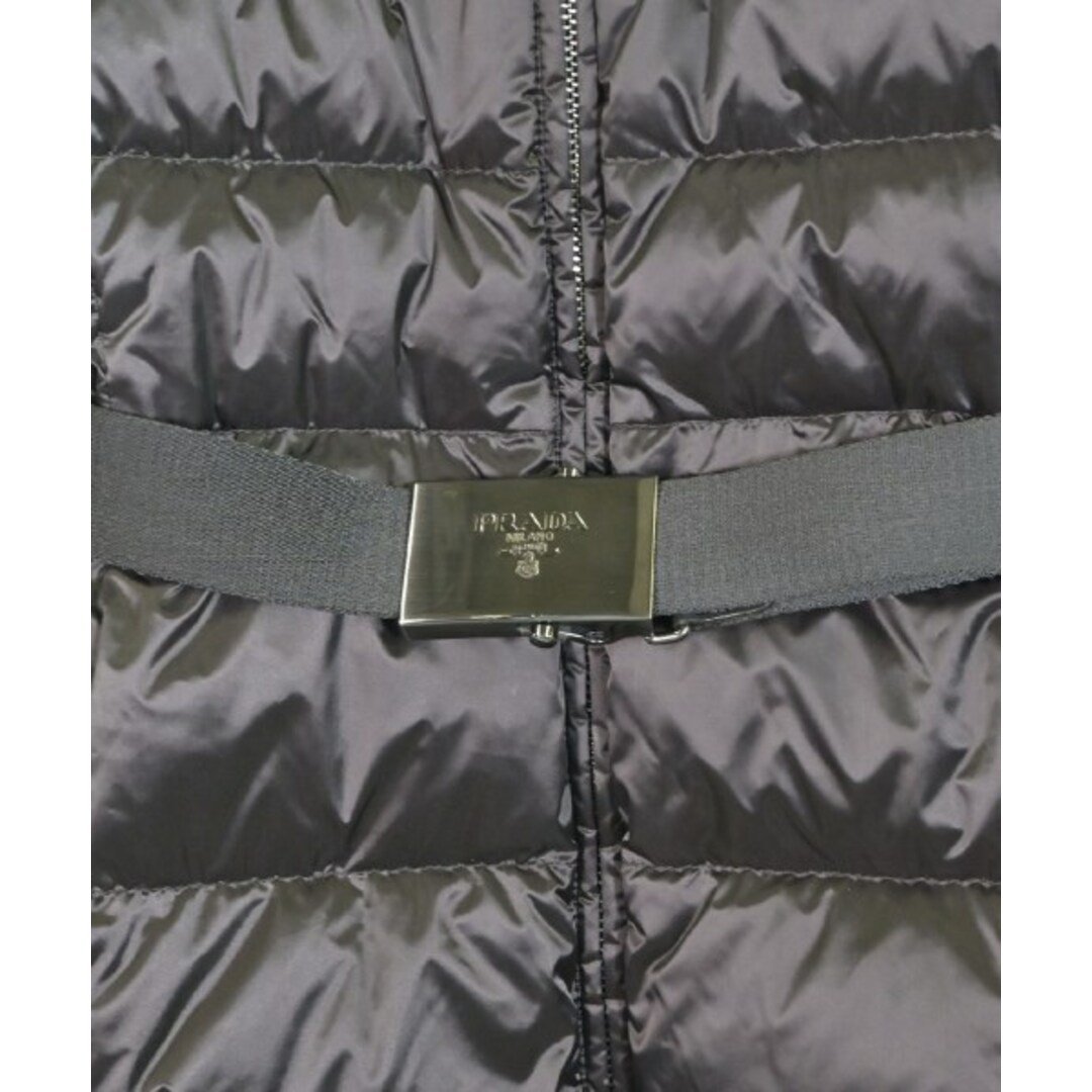 PRADA - PRADA プラダ ダウンコート 38(S位) グレー系 【古着 PRADA - PRADA プラダ ダウンコート 38(S位) グレー系 【古着