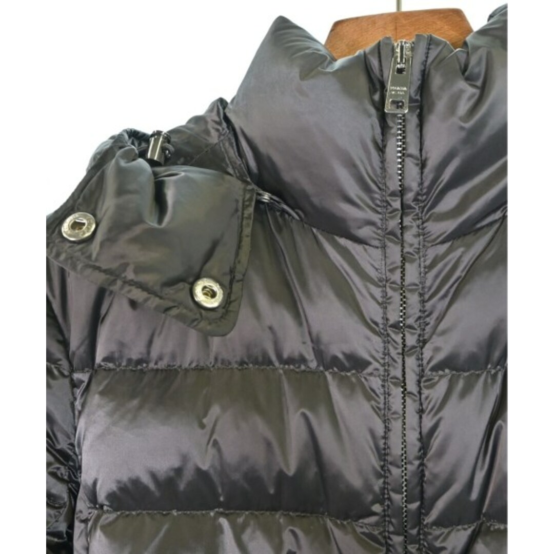 PRADA - PRADA プラダ ダウンコート 38(S位) グレー系 【古着 PRADA - PRADA プラダ ダウンコート 38(S位) グレー系 【古着