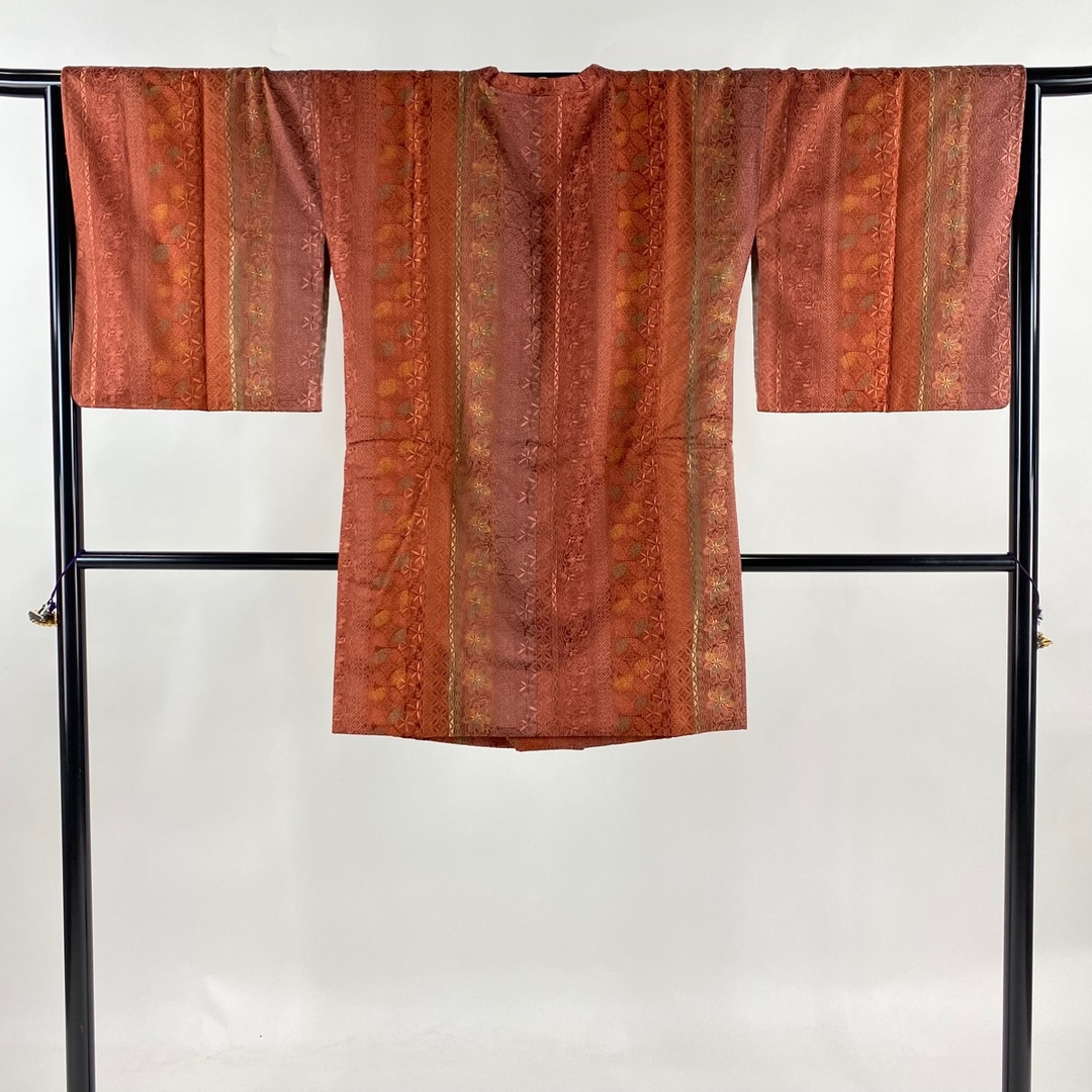 道行 身丈90cm 裄丈66cm 正絹 美品 名品 【中古】