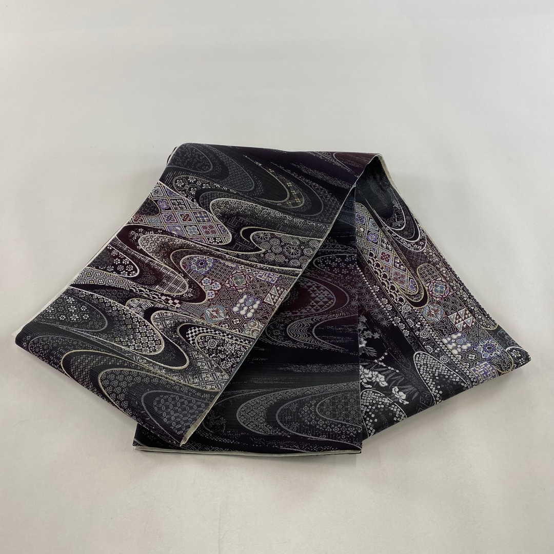 袋帯 名品 お太鼓柄 正絹 【中古】の通販 by バイセル ラクマ店 袋帯 名品 お太鼓柄 正絹 【中古】の通販 by バイセル ラクマ店