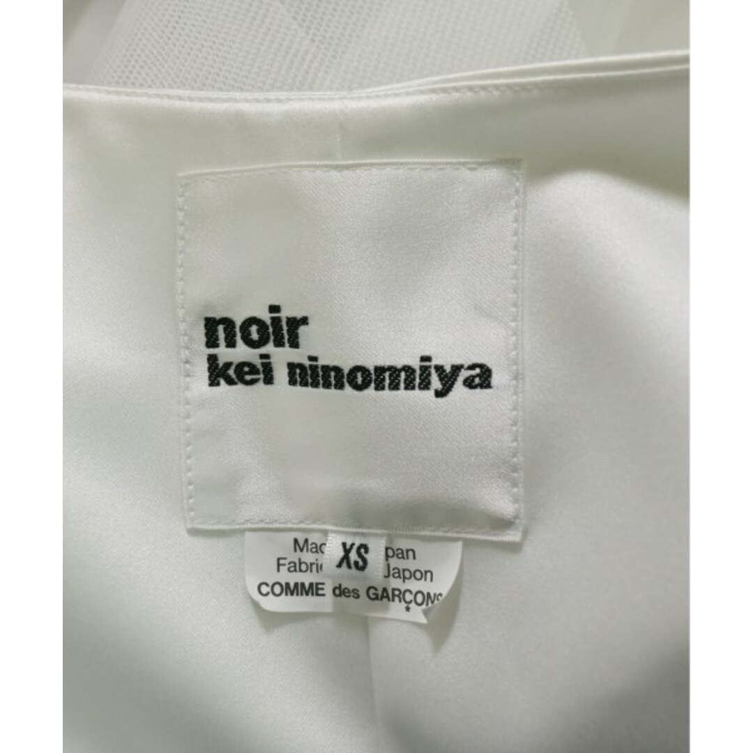 noir kei ninomiya - noir kei ninomiya カジュアルシャツ XS 白 noir kei ninomiya - noir kei ninomiya カジュアルシャツ XS 白