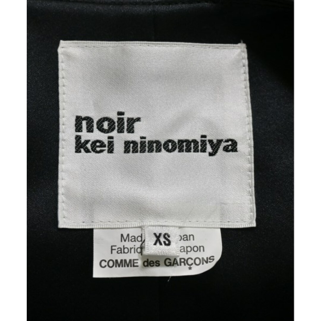 noir kei ninomiya - noir kei ninomiya カジュアルシャツ XS 黒 noir kei ninomiya - noir kei ninomiya カジュアルシャツ XS 黒