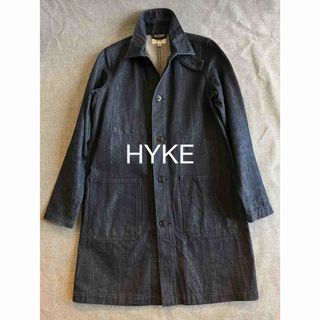HYKE - HYKE ハイク 20AW HOODED FAUX SHEARLING M-43 TYPE エコ HYKE - HYKE ハイク 20AW HOODED FAUX SHEARLING M-43 TYPE エコ