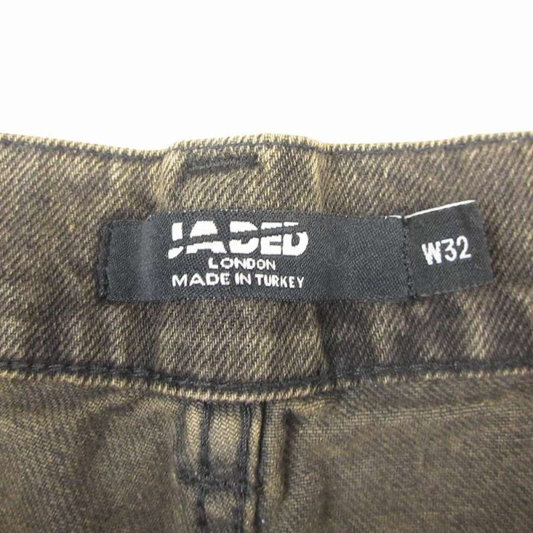 美品 JADED LONDON ジェイド ウォッシュ加工 USED加工 デニム 美品 JADED LONDON ジェイド ウォッシュ加工 USED加工 デニム