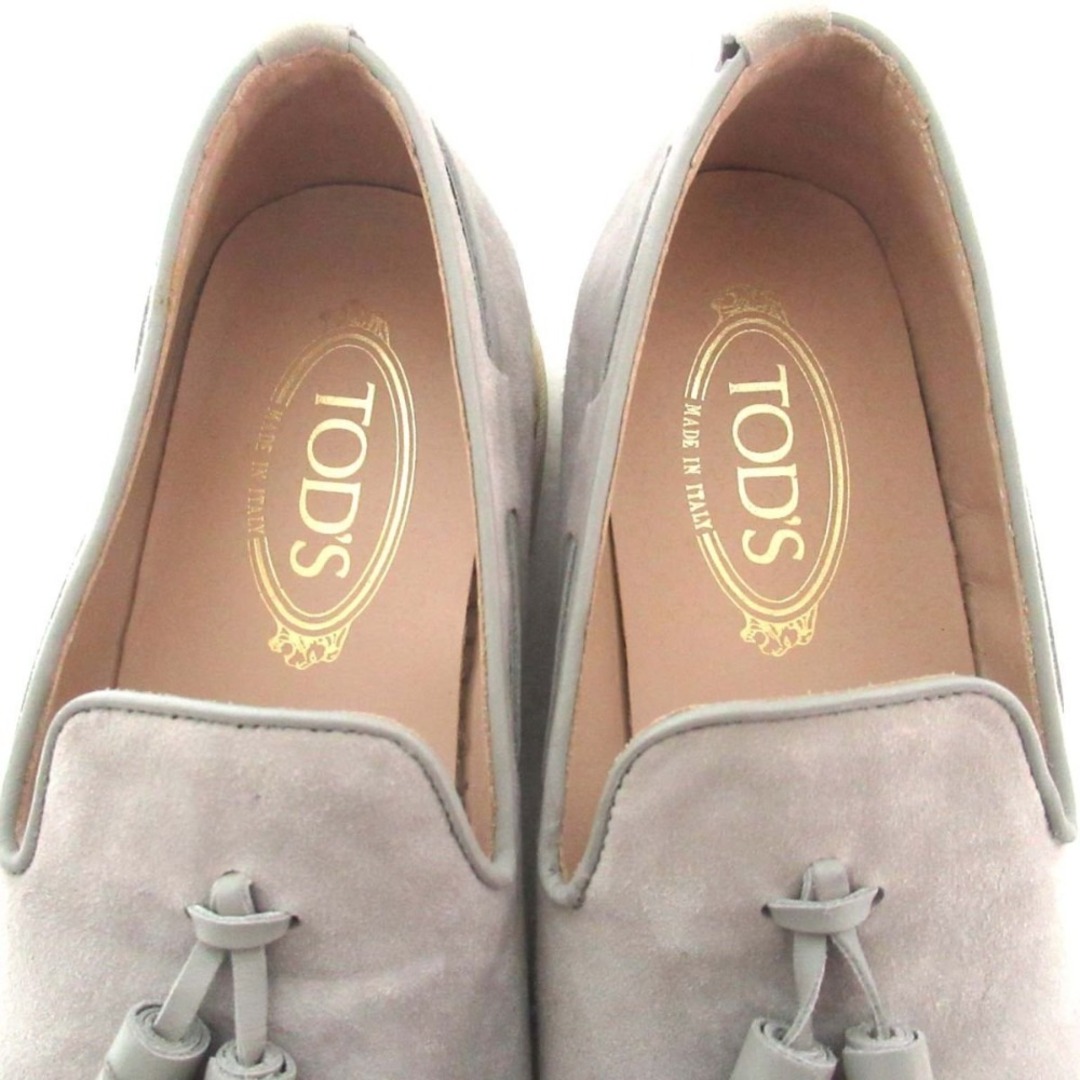 TOD'S - 美品 TOD'S トッズ スエード レザー タッセル TOD'S - 美品 TOD'S トッズ スエード レザー タッセル