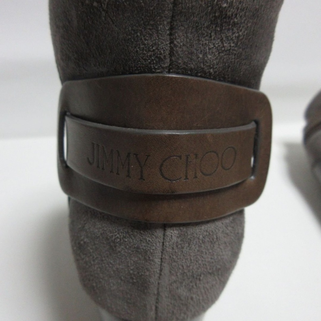 JIMMY CHOO - 美品 JIMMY CHOO ジミーチュウ HOSE 80 スエード JIMMY CHOO - 美品 JIMMY CHOO ジミーチュウ HOSE 80 スエード