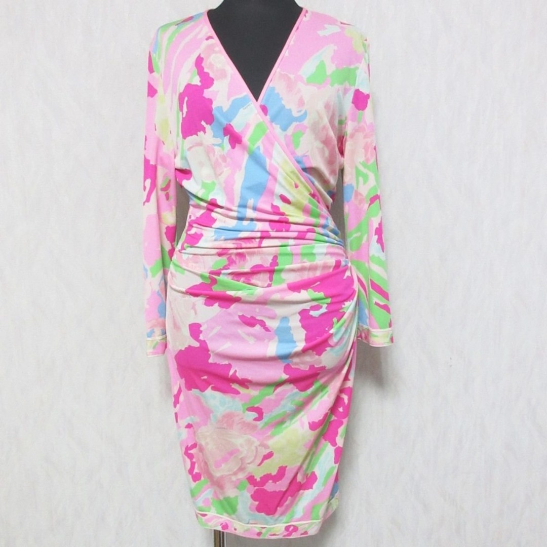 LEONARD - 美品 LEONARD レオナール 花柄 フラワープリント LEONARD - 美品 LEONARD レオナール 花柄 フラワープリント