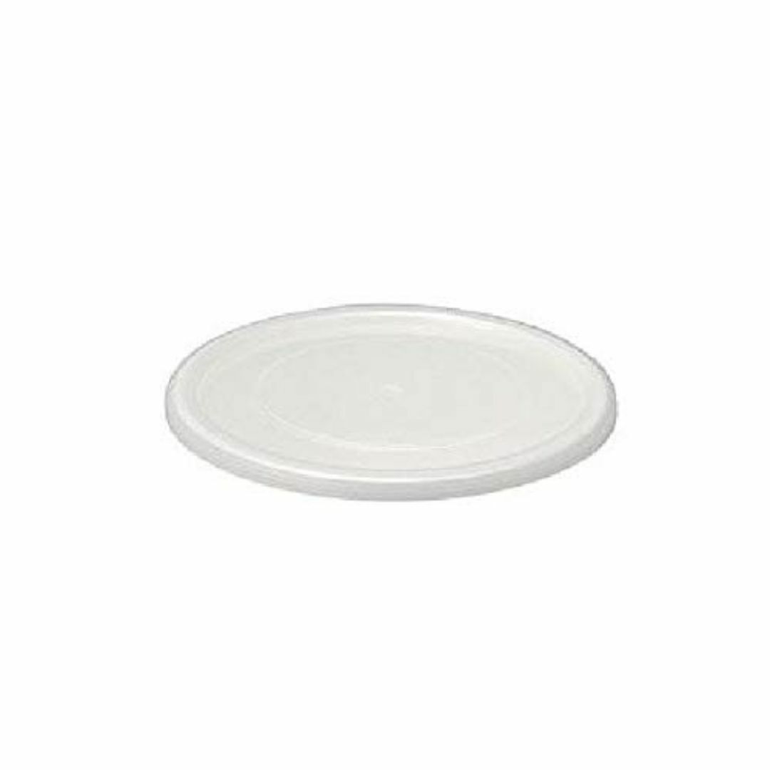 野田琺瑯 丸型シール蓋 ラウンド16cm用 白 SFR-16 インテリア/住まい/日用品のキッチン/食器(容器)の商品写真