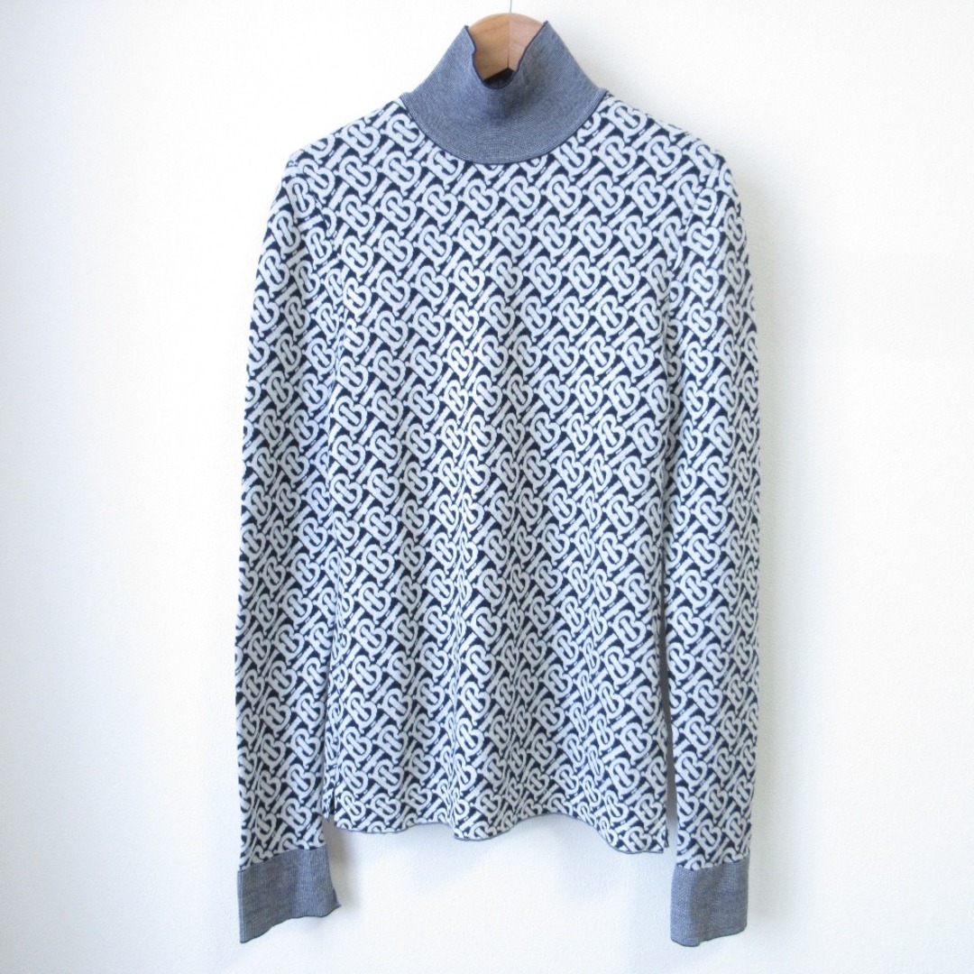 BURBERRY - 美品 BURBERRY バーバリー TBモノグラム ジャガード BURBERRY - 美品 BURBERRY バーバリー TBモノグラム ジャガード