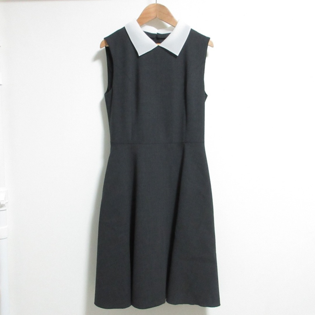 FOXEY - 美品 FOXEY フォクシー 2WAY 白襟付き ノースリーブ FOXEY - 美品 FOXEY フォクシー 2WAY 白襟付き ノースリーブ