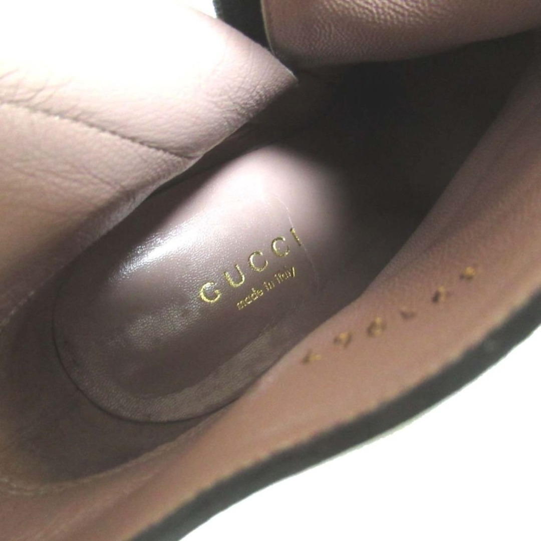 GUCCI - 美品 GUCCI グッチ スエード レザー ピンヒール GUCCI - 美品 GUCCI グッチ スエード レザー ピンヒール