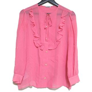 MIU MIU(シャツ/ブラウス(長袖/七分))のフリマアイテム一覧 MIU MIU(シャツ/ブラウス(長袖/七分))のフリマアイテム一覧