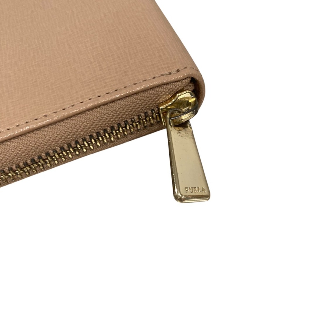 FURLA - 新品同様 FURLA フルラ ラウンドファスナー メタルロゴ FURLA - 新品同様 FURLA フルラ ラウンドファスナー メタルロゴ