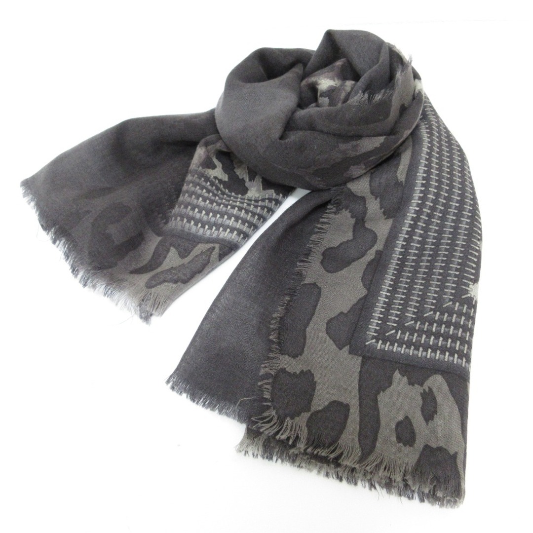 GIVENCHY - 美品 GIVENCHY ジバンシィ レオパード柄 ウール GIVENCHY - 美品 GIVENCHY ジバンシィ レオパード柄 ウール