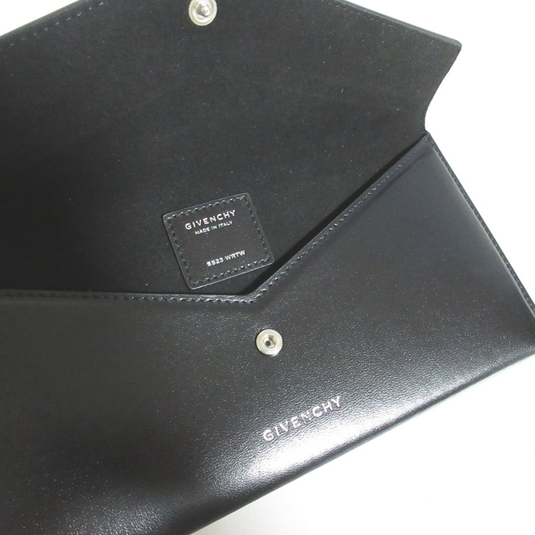 GIVENCHY - 美品 GIVENCHY ジバンシィ カーフレザー 4G ロゴ GIVENCHY - 美品 GIVENCHY ジバンシィ カーフレザー 4G ロゴ
