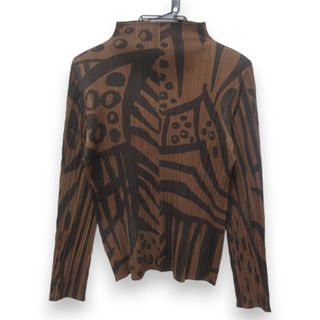 美品 PLEATS PLEASE プリーツプリーズ イッセイミヤケ 総柄 美品 PLEATS PLEASE プリーツプリーズ イッセイミヤケ 総柄