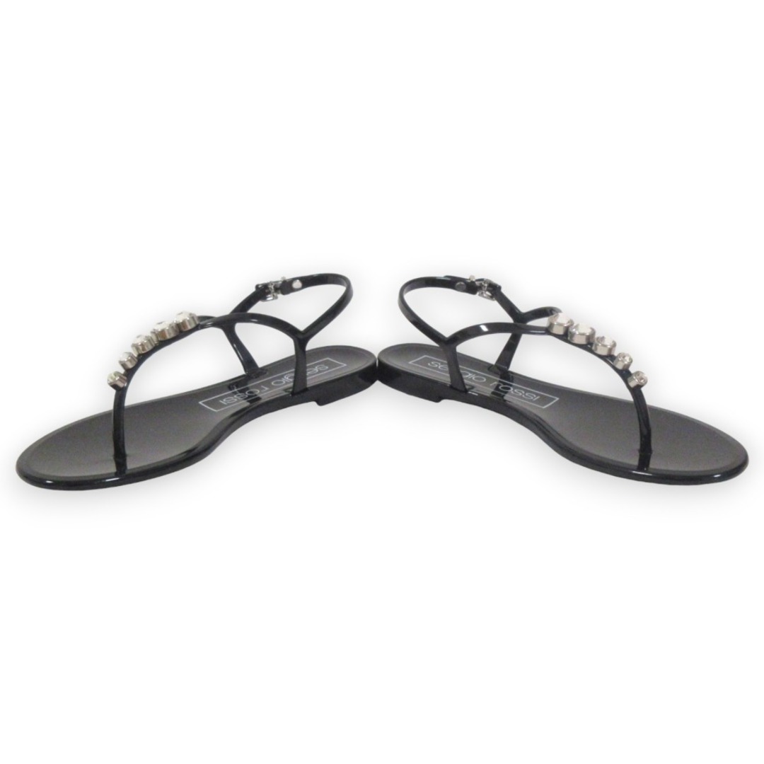 Sergio Rossi - 美品 Sergio Rossi セルジオロッシ ビジュー装飾 Sergio Rossi - 美品 Sergio Rossi セルジオロッシ ビジュー装飾