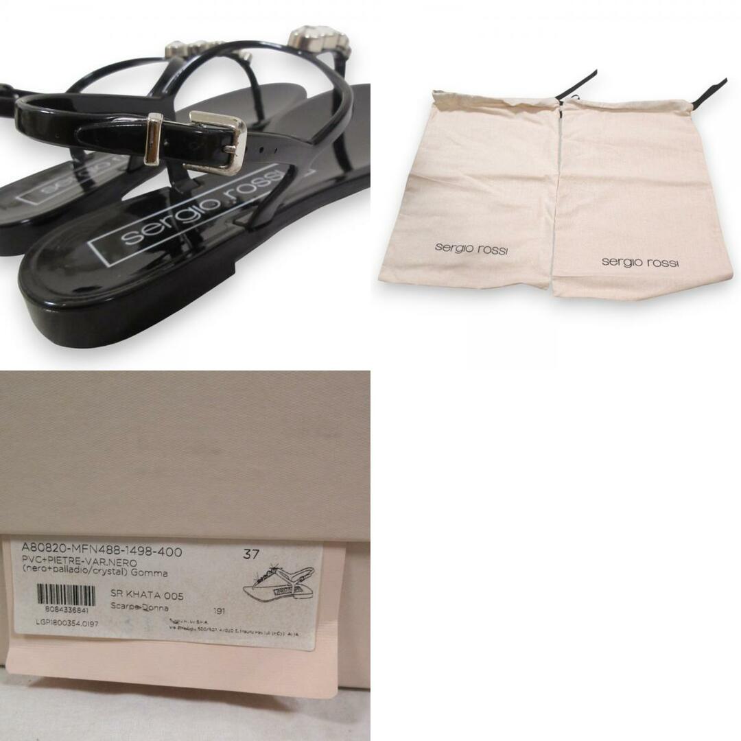 Sergio Rossi - 美品 Sergio Rossi セルジオロッシ ビジュー装飾 Sergio Rossi - 美品 Sergio Rossi セルジオロッシ ビジュー装飾