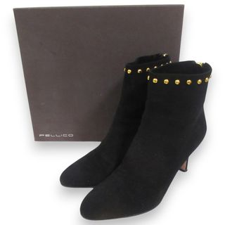 PELLICO - 美品 PELLICO ペリーコ TAXI 80 スエード スタッズ PELLICO - 美品 PELLICO ペリーコ TAXI 80 スエード スタッズ