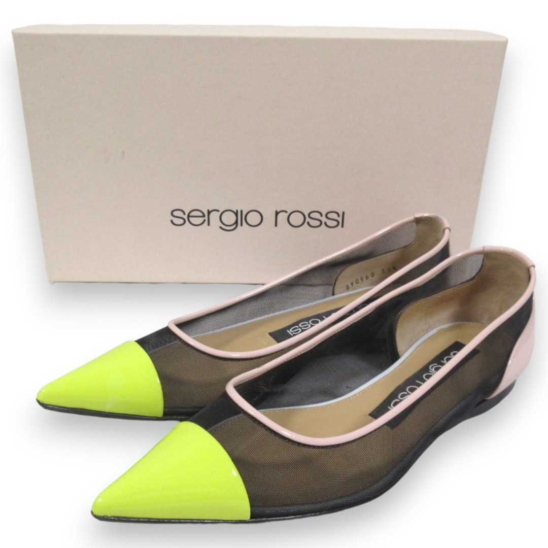 Sergio Rossi - 美品 Sergio Rossi セルジオロッシ サイド Sergio Rossi - 美品 Sergio Rossi セルジオロッシ サイド
