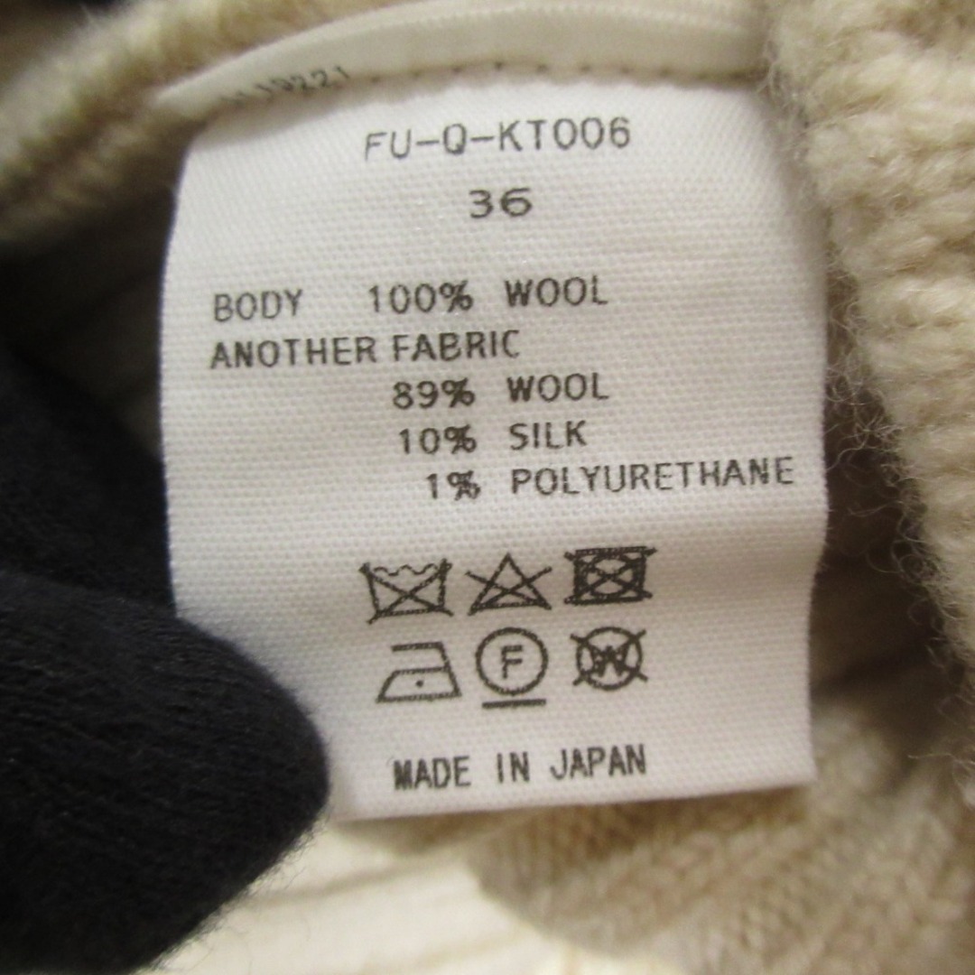 FUMIKA_UCHIDA - 美品 FUMIKA UCHIDA フミカウチダ RIB KNIT FUMIKA_UCHIDA - 美品 FUMIKA UCHIDA フミカウチダ RIB KNIT