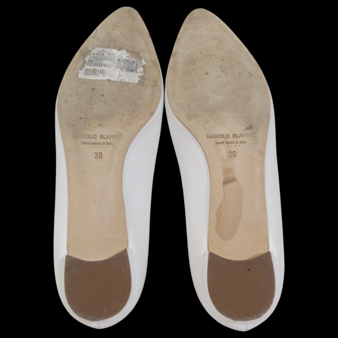 MANOLO BLAHNIK - 美品 MANOLO BLAHNIK マノロブラニク レザー MANOLO BLAHNIK - 美品 MANOLO BLAHNIK マノロブラニク レザー