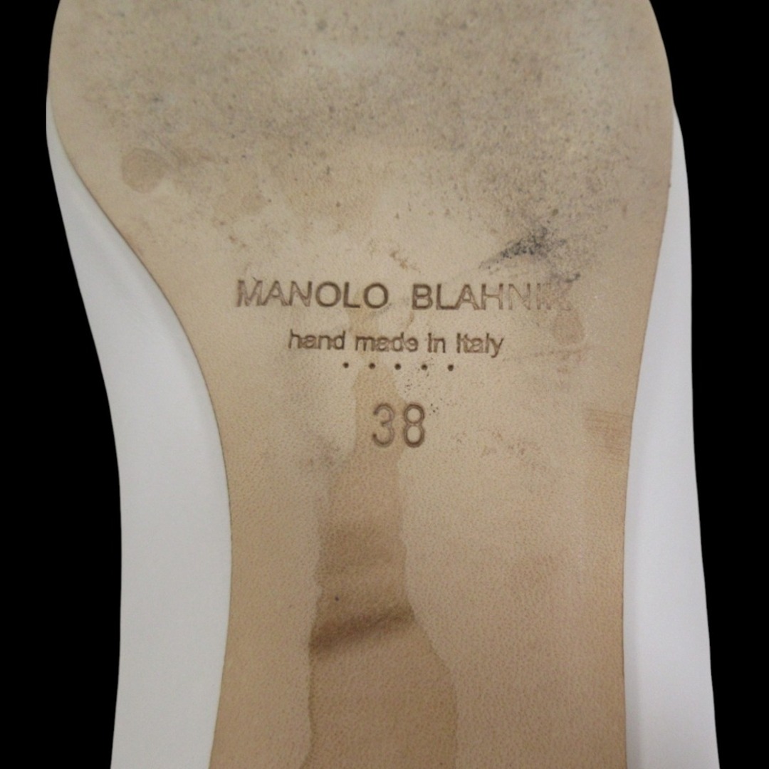 MANOLO BLAHNIK - 美品 MANOLO BLAHNIK マノロブラニク レザー MANOLO BLAHNIK - 美品 MANOLO BLAHNIK マノロブラニク レザー
