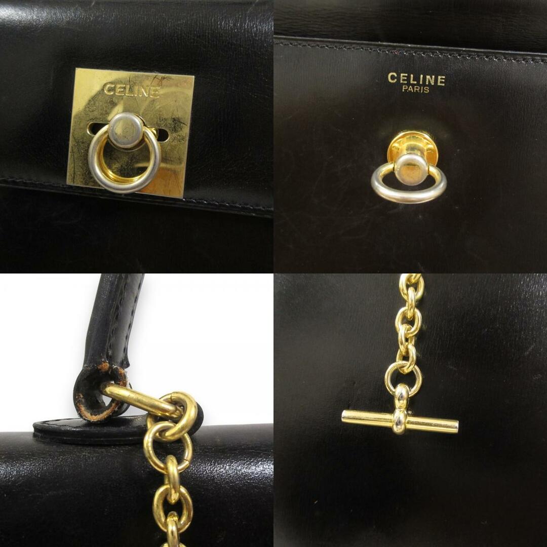 CELINE - 良品 CELINE セリーヌ ヴィンテージ レザー チェーン CELINE - 良品 CELINE セリーヌ ヴィンテージ レザー チェーン