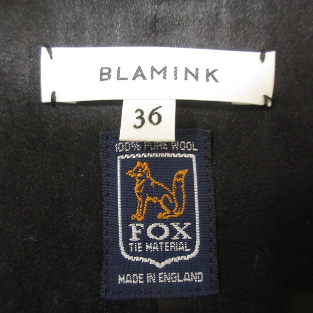 BLAMINK - 美品 BLAMINK ブラミンク P WO VN LSL ウール Vネック BLAMINK - 美品 BLAMINK ブラミンク P WO VN LSL ウール Vネック