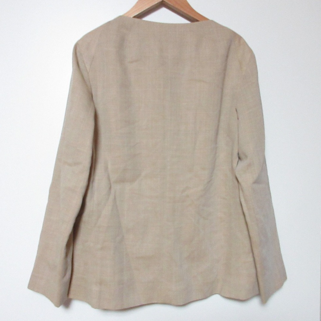 美品 YOSHIE INABA ヨシエイナバ ウールシルクリネンジャケット 美品 YOSHIE INABA ヨシエイナバ ウールシルクリネンジャケット