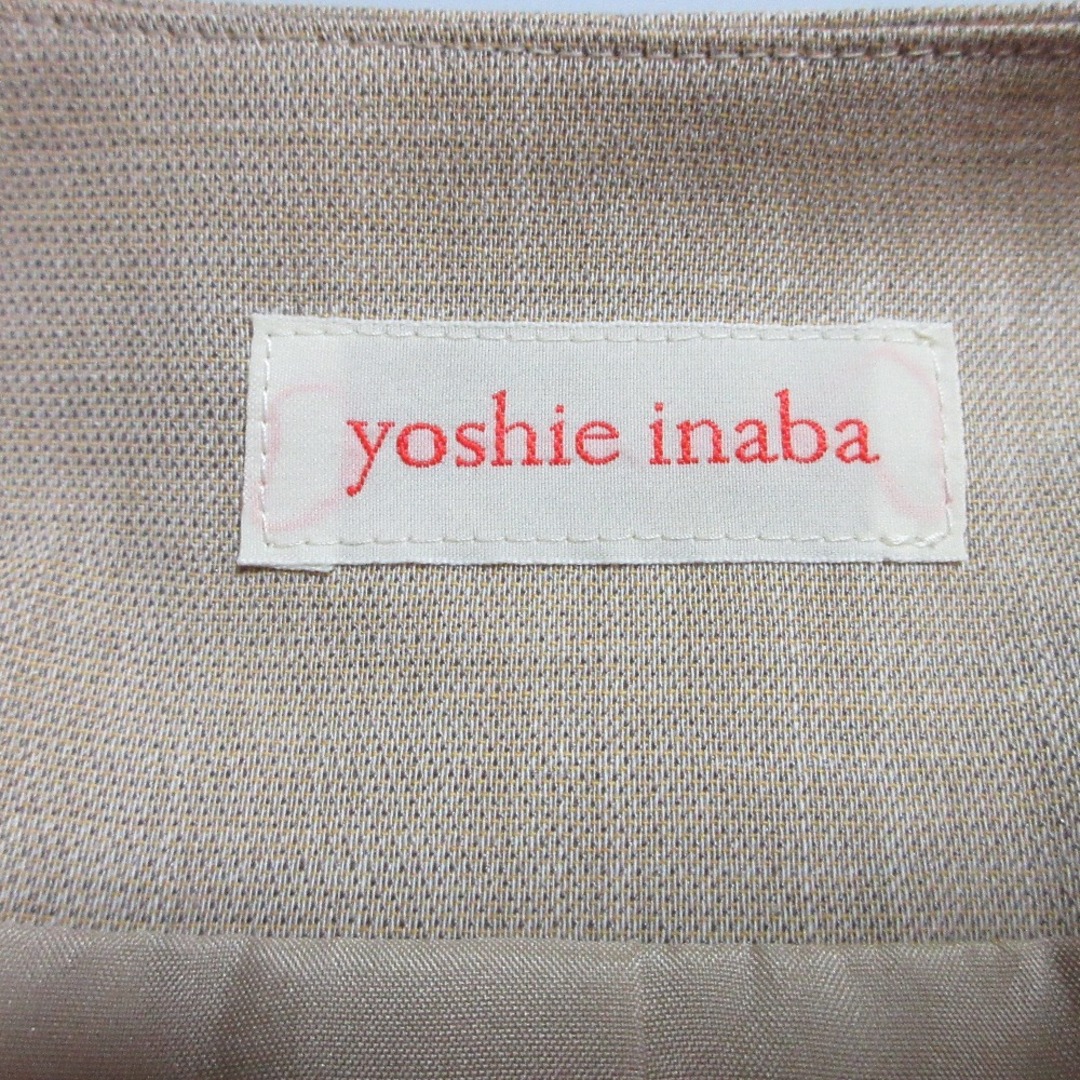 美品 YOSHIE INABA ヨシエイナバ ウールシルクリネンジャケット 美品 YOSHIE INABA ヨシエイナバ ウールシルクリネンジャケット
