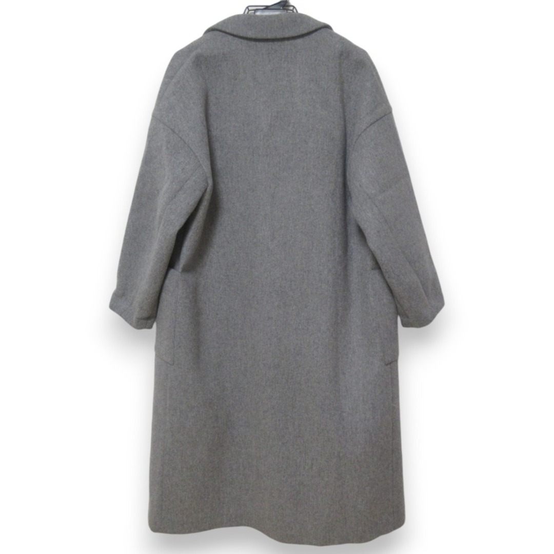 ebure - 美品 ebure エブール ウール ボンディング チェスター ebure - 美品 ebure エブール ウール ボンディング チェスター