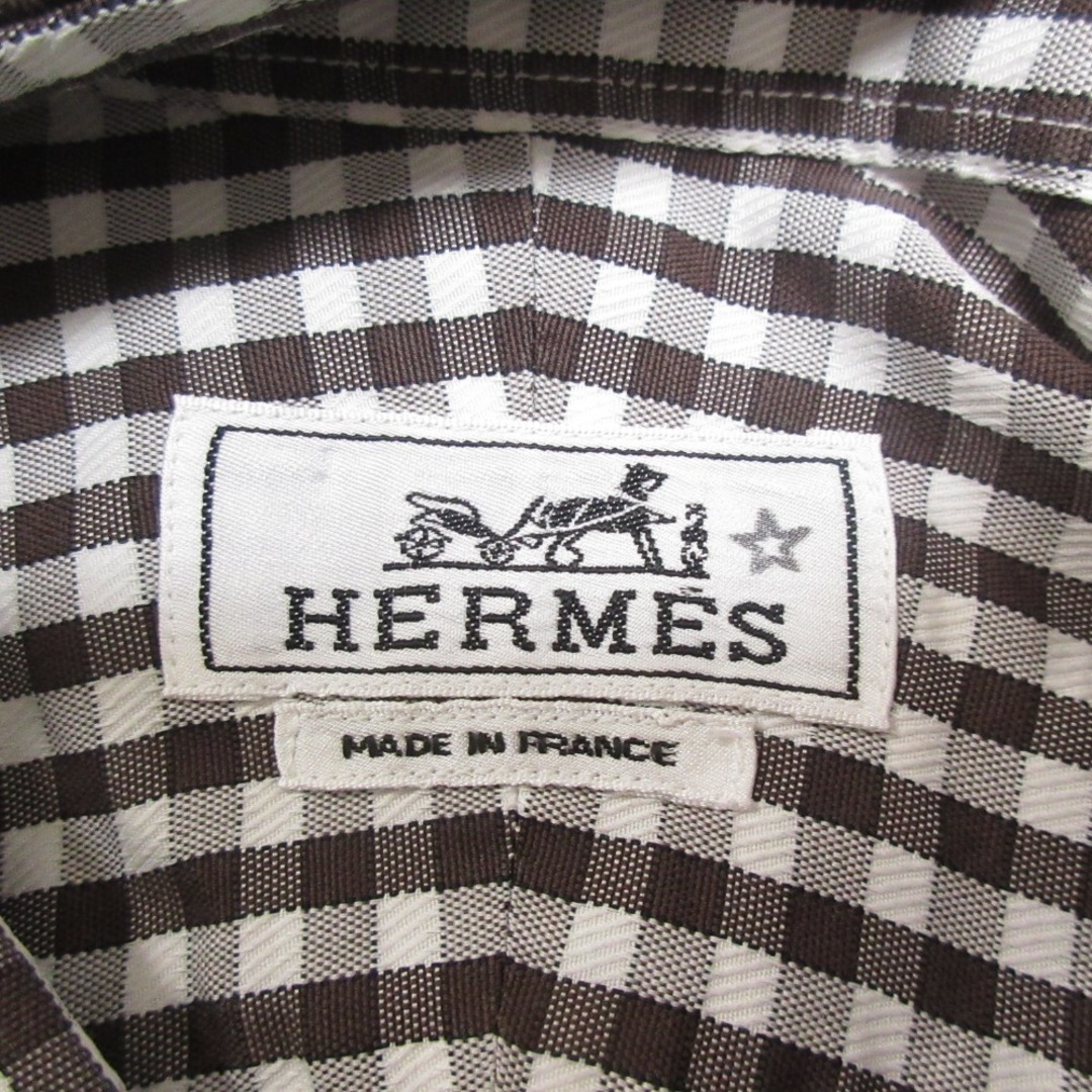 HERMES - 美品 HERMES エルメス キンガムチェック柄 セリエ HERMES - 美品 HERMES エルメス キンガムチェック柄 セリエ