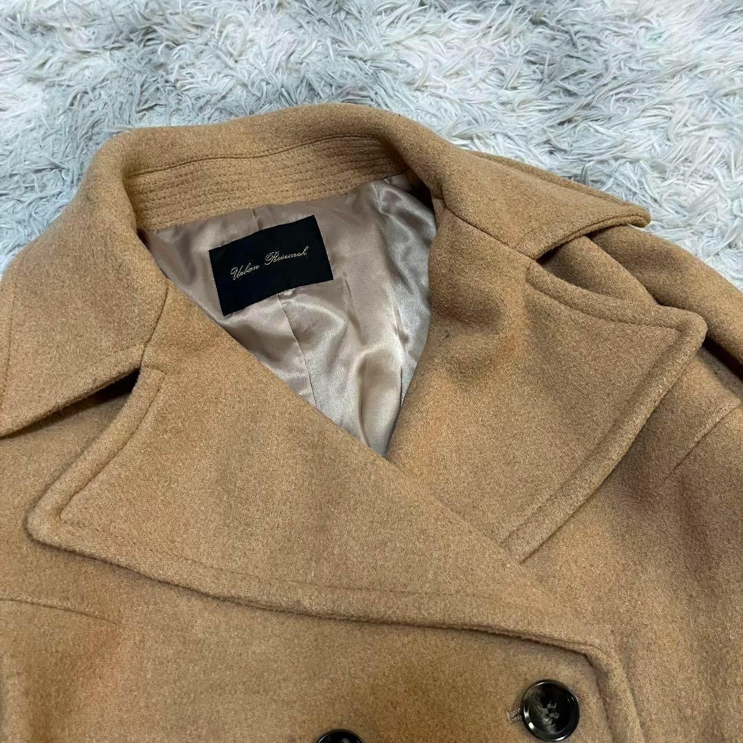 URBAN RESEARCH - 【URBAN RESEARCH】ピーコート (F) ベージュの URBAN RESEARCH - 【URBAN RESEARCH】ピーコート (F) ベージュの