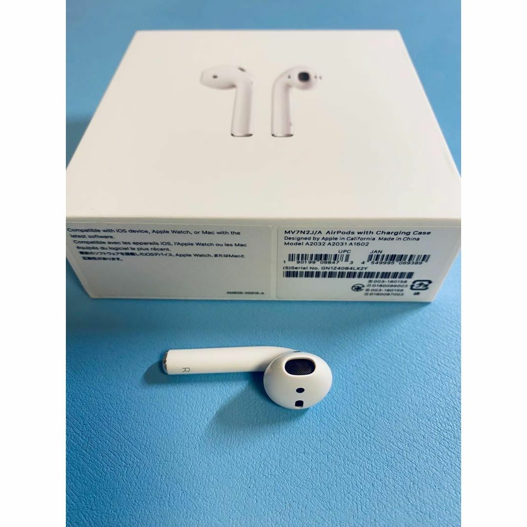 AirPods 第二世代 R片耳 右耳のみ イヤホン A2032 - メルカリ