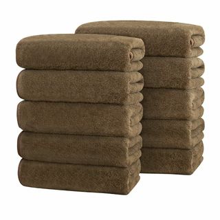 フェイスタオル マイクロファイバー 10枚セット タオル 約35X75cm ふわ(タオル/バス用品)