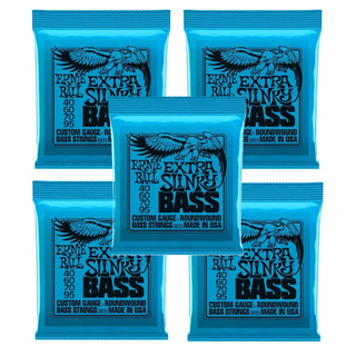 【5個】ERNIE BALL 2835 ベース弦 (40-95) (弦)