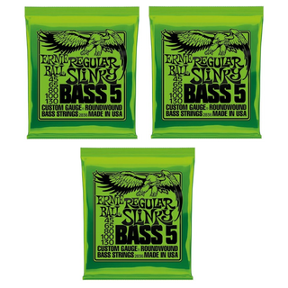 【3個】ERNIE BALL 2836 ベース弦 5弦 (45-130)(弦)