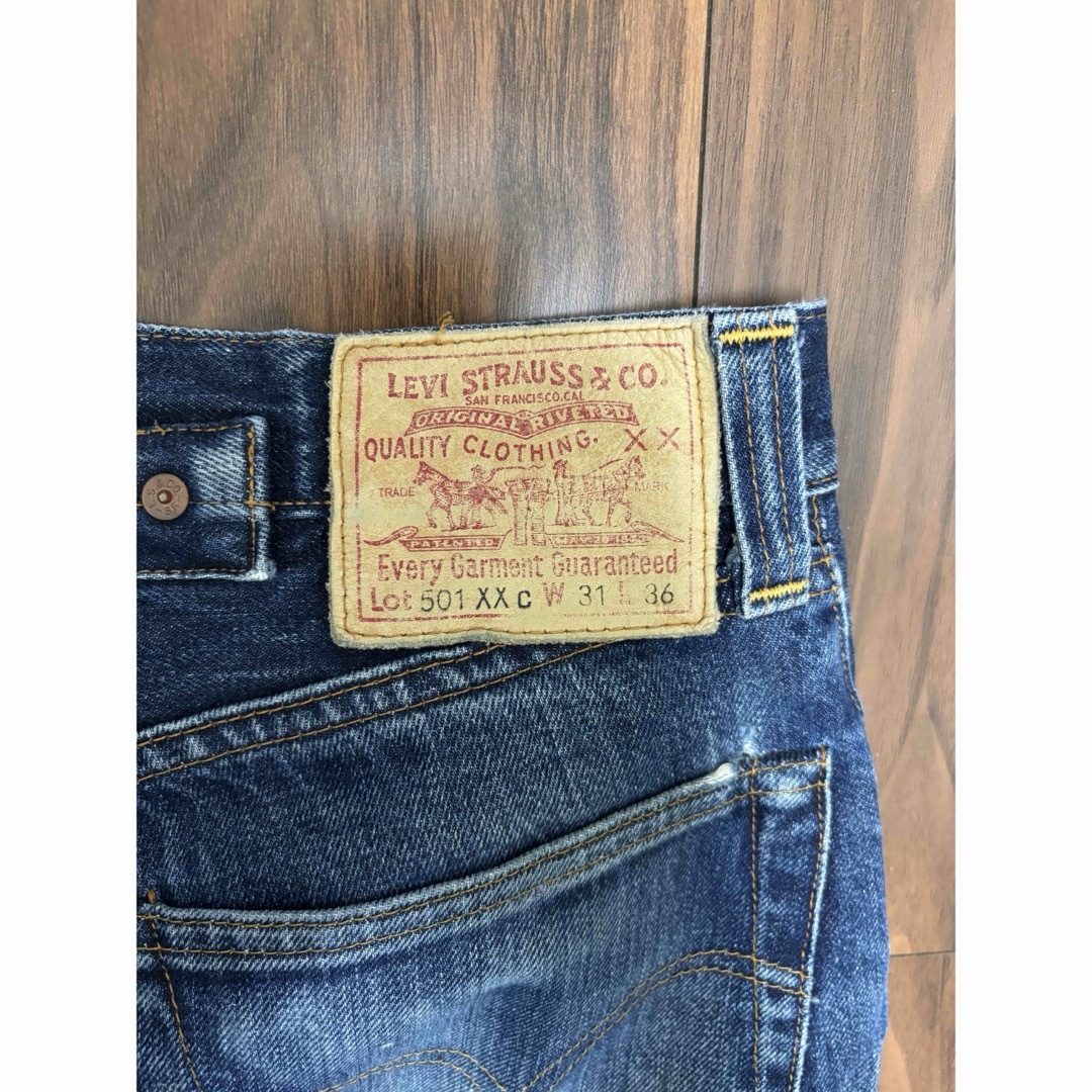 LEVI'S VINTAGE CLOTHING - 501XXc 米国製 1937年 BIG E 裏 LEVI'S VINTAGE CLOTHING - 501XXc 米国製 1937年 BIG E 裏
