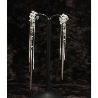 TASAKI - 1587 タサキダイヤリングPT1000プラチナ8号0.412ctの TASAKI - 1587 タサキダイヤリングPT1000プラチナ8号0.412ctの