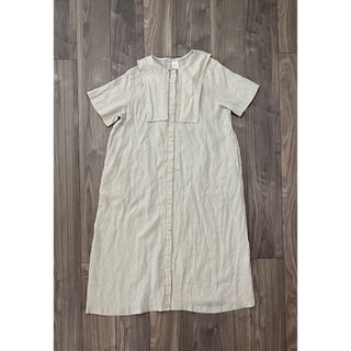 ビュルデサボン(bulle de savon)のbulle de savon フレンチリネン　セーラーワンピース(ロングワンピース/マキシワンピース)