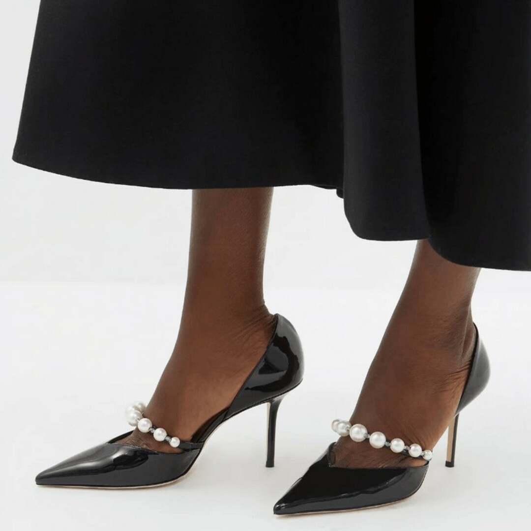 JIMMY CHOO - ジミーチュウ パールパンプス35の通販 by あやや's JIMMY CHOO - ジミーチュウ パールパンプス35の通販 by あやや's
