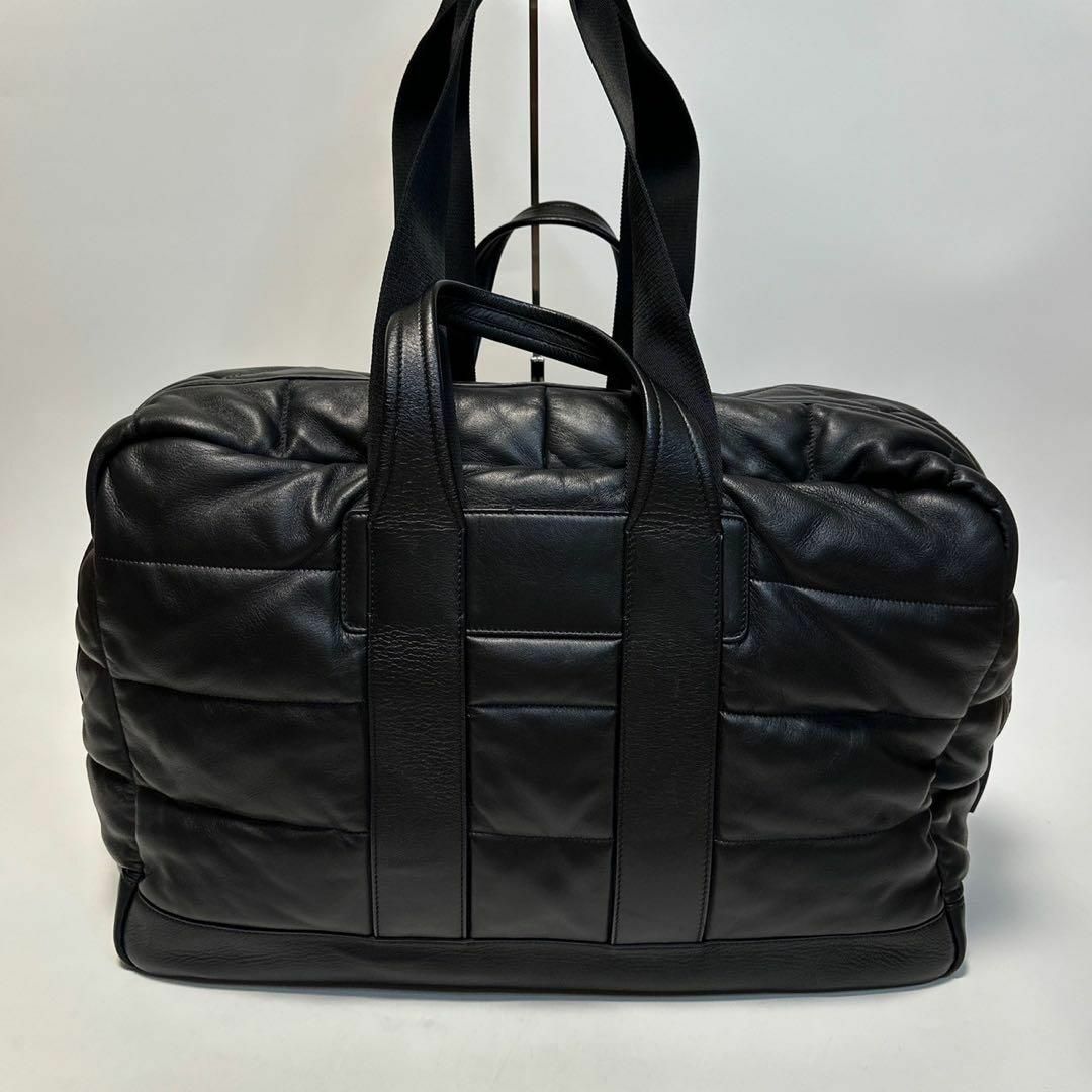 MONCLER - o32【極美品】モンクレール オールレザー ブラック MONCLER - o32【極美品】モンクレール オールレザー ブラック