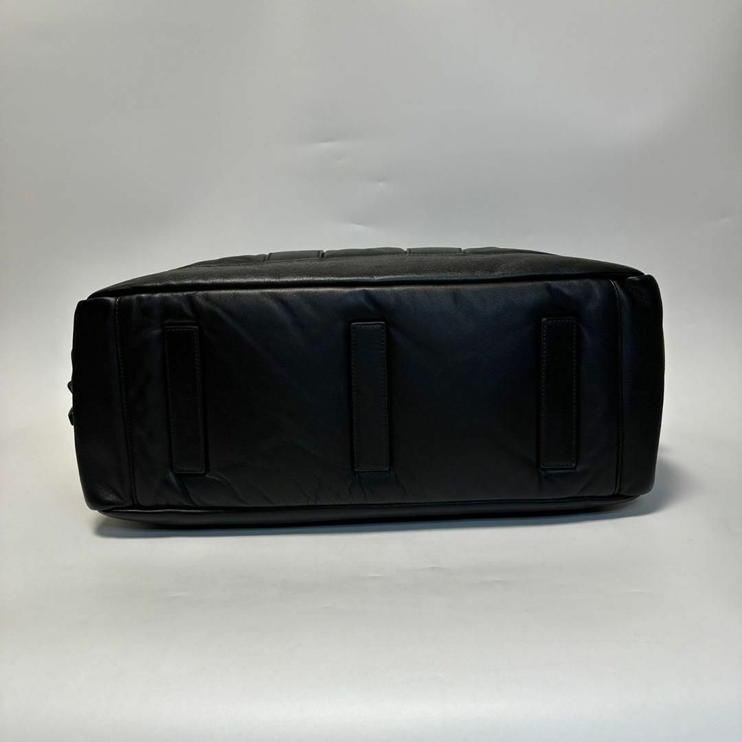 MONCLER - o32【極美品】モンクレール オールレザー ブラック MONCLER - o32【極美品】モンクレール オールレザー ブラック