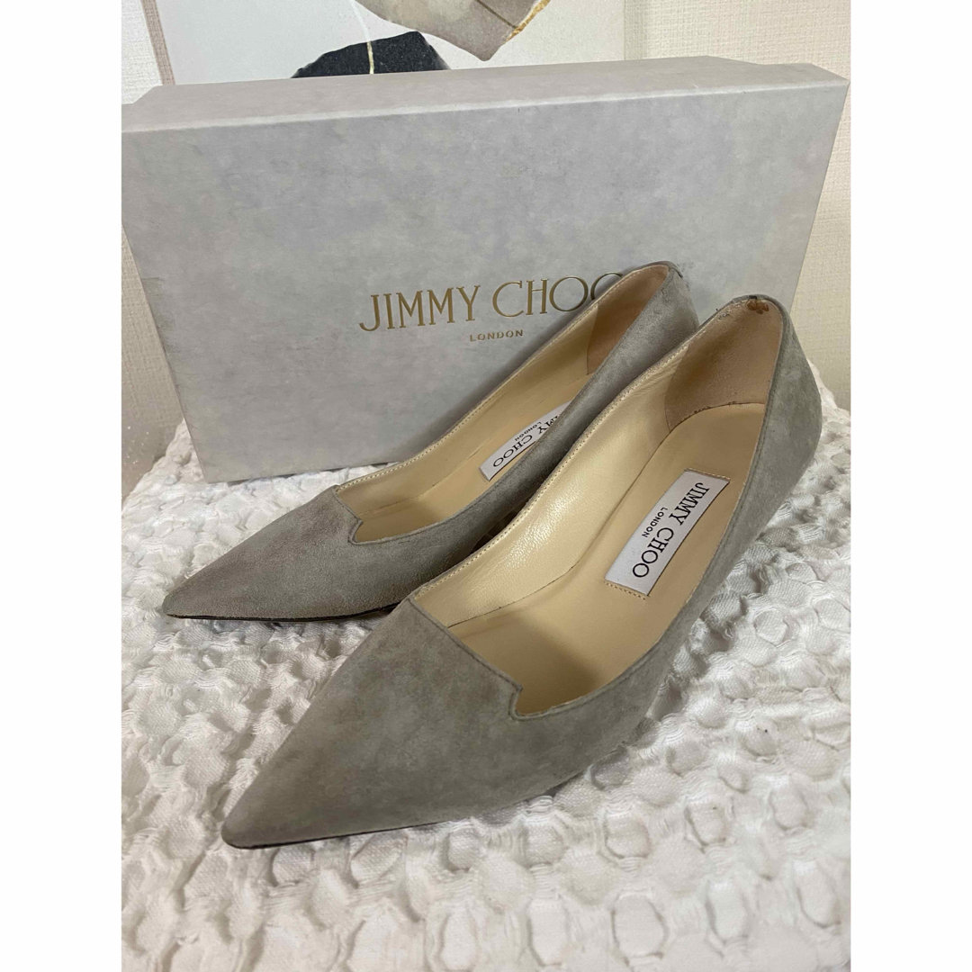 JIMMY CHOO - Jimmy choo ジミーチュウ スウェード パンプス JIMMY CHOO - Jimmy choo ジミーチュウ スウェード パンプス