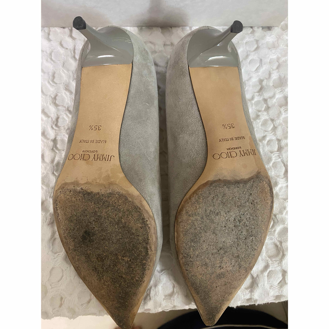 JIMMY CHOO - Jimmy choo ジミーチュウ スウェード パンプス JIMMY CHOO - Jimmy choo ジミーチュウ スウェード パンプス