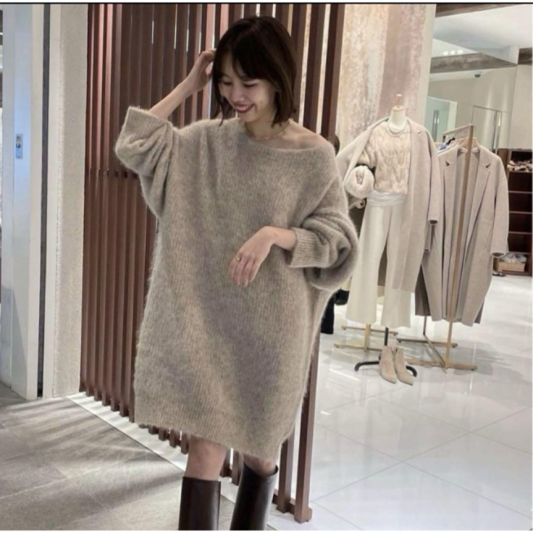 Plage - Plage ALPACA SHAGGY LOOSE プルオーバー プラージュの Plage - Plage ALPACA SHAGGY LOOSE プルオーバー プラージュの