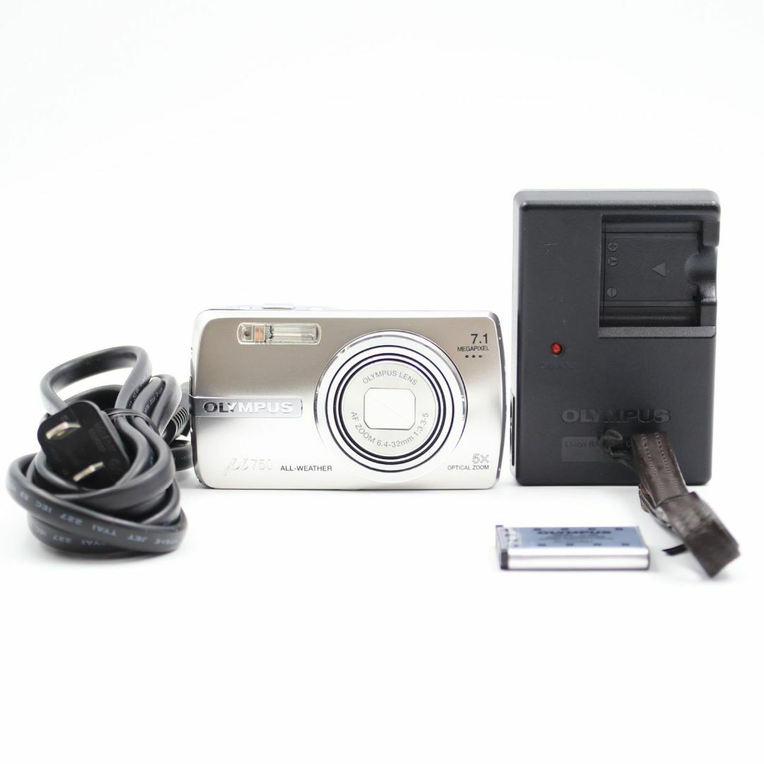 OLYMPUS - □極上品□ OLYMPUS μ750 スターリーシルバー OLYMPUS - □極上品□ OLYMPUS μ750 スターリーシルバー
